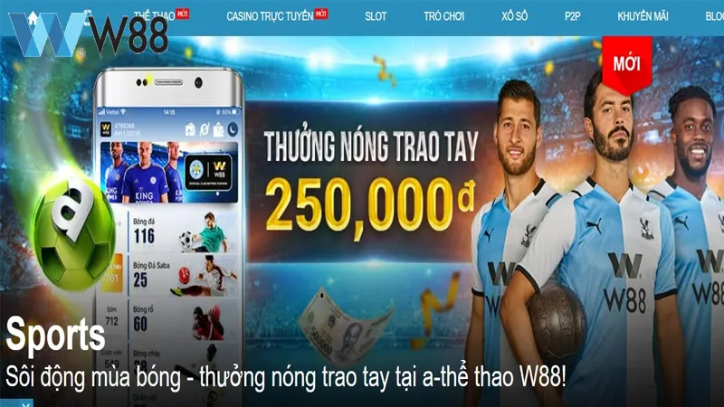 Các chương trình khuyến mãi tại W88 qzbt