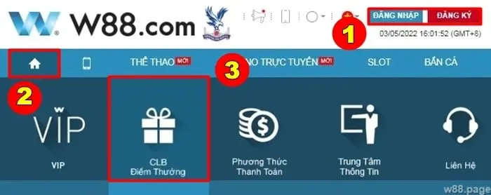 Những Bước Để Tham Gia Đổi Thưởng W88