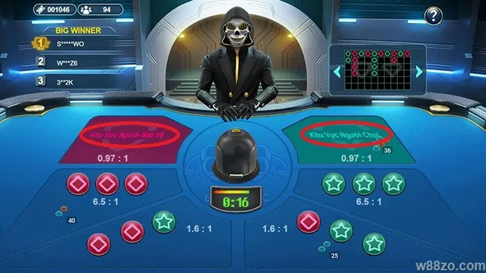 Quy định chơi game bạch tuộc 